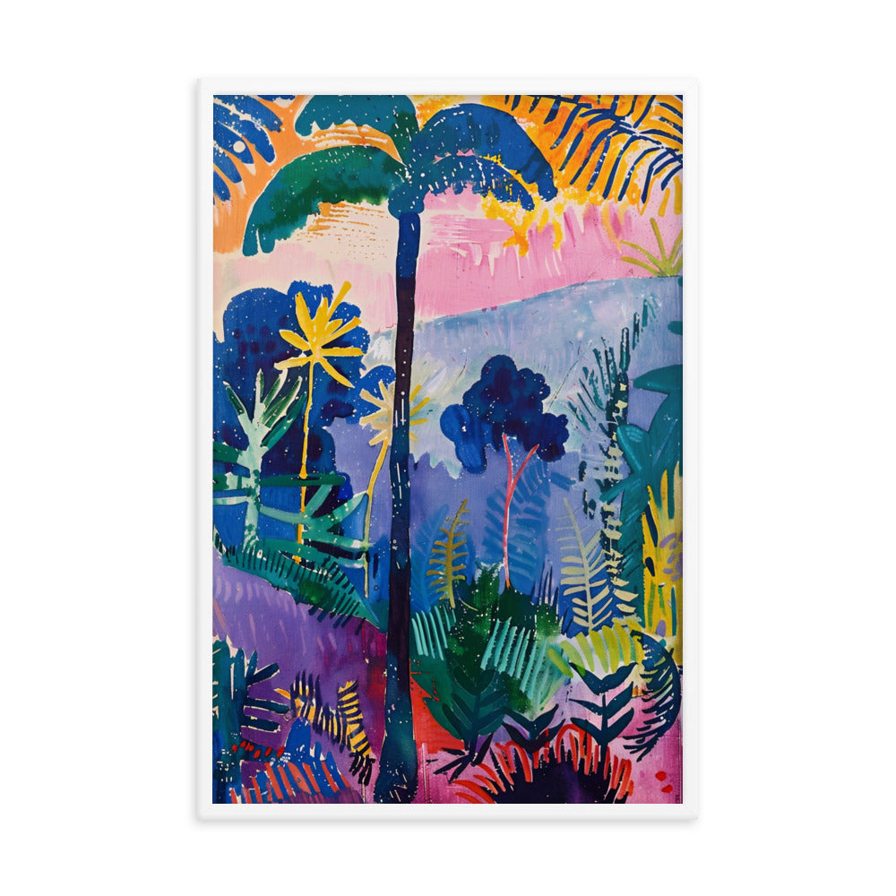 Jungle Twilight - Matisse Inspired Art Print